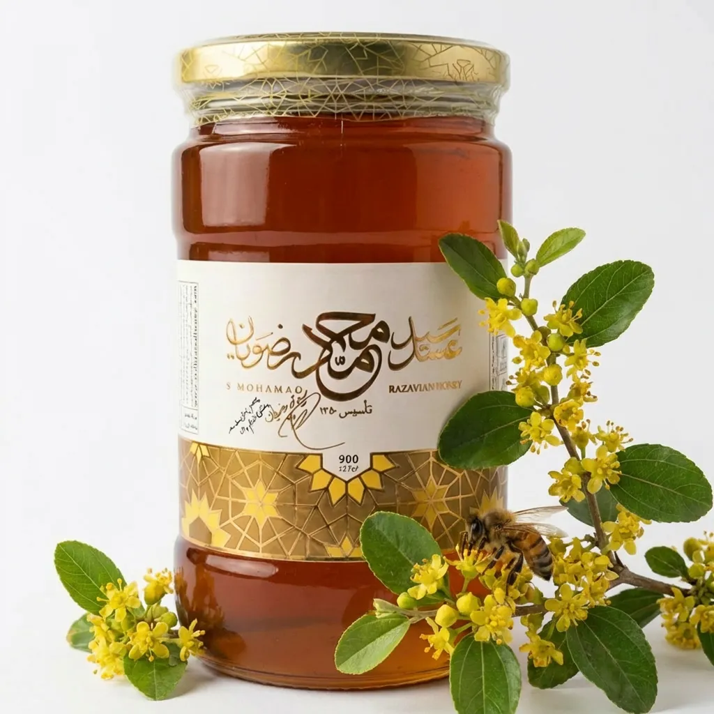 عسل کنار طبیعی سید محمد رضویان