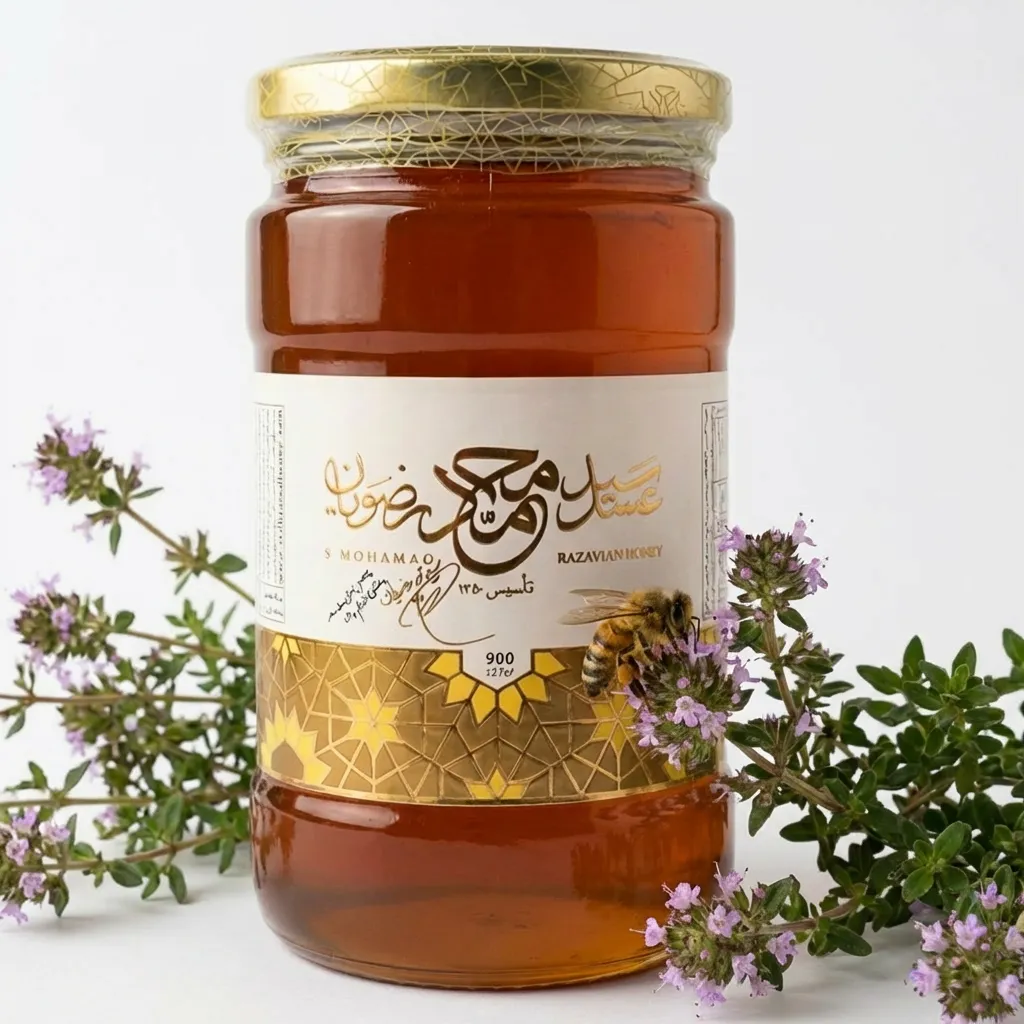 عسل آویشن کوهستان سید محمد رضویان