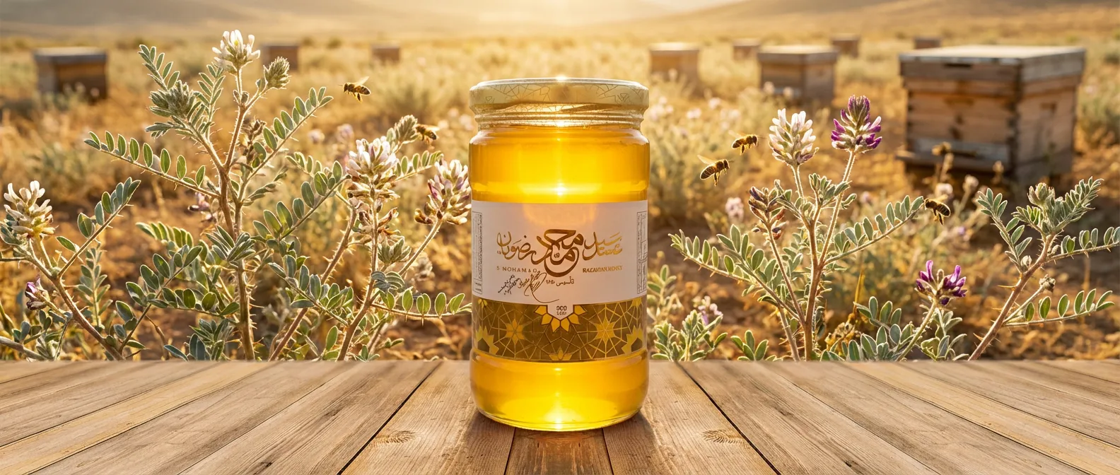 عسل گون گزانگبین در طبیعت